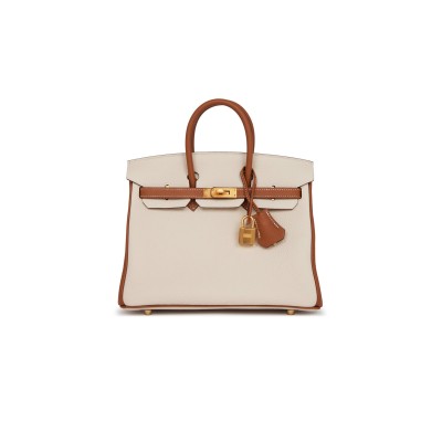 HERMES BIRKIN 25 TOGO BRUSHED GOLD HARDWARE (25*20*13cm)